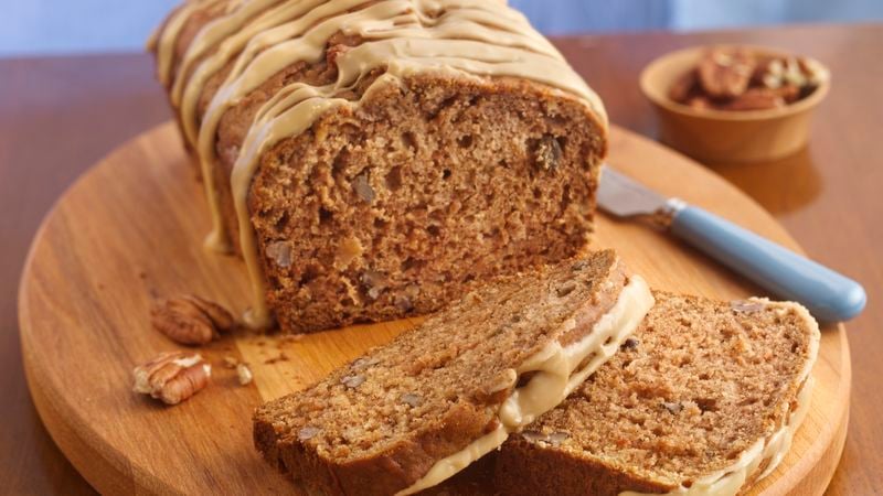 Caramel-Glazed Apple Bread