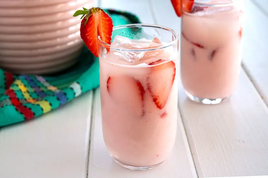 Strawberry Horchata