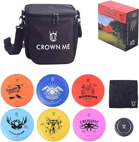 Disc golf set (6 discs) activity kit