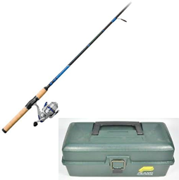 Teen adult fishing pole kit