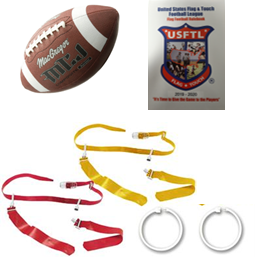 Flag football kit Size Junior football ages 9-12