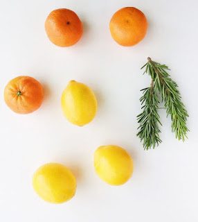 Oranges and lemons and rosemary