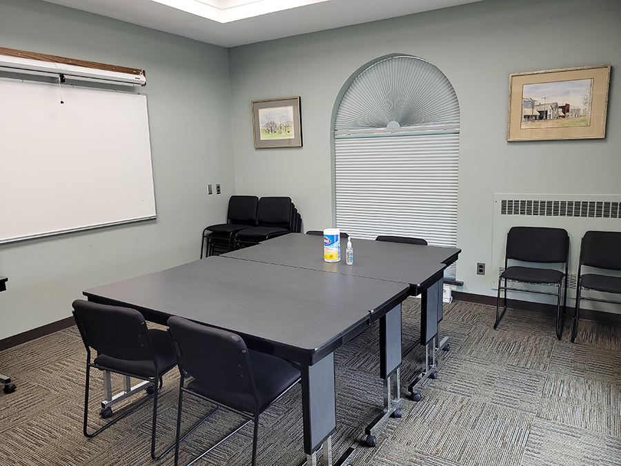 2nd Floor North Meeting Room with table and chairs