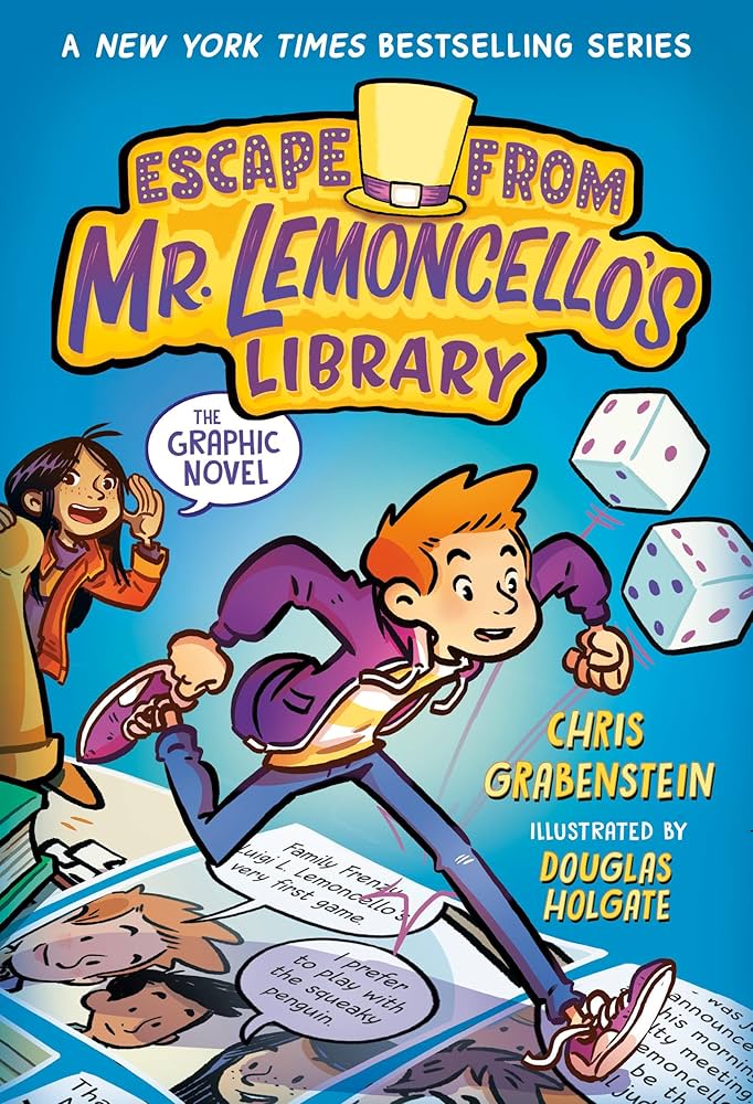 Escape from Mr. Lemoncello's Library GN