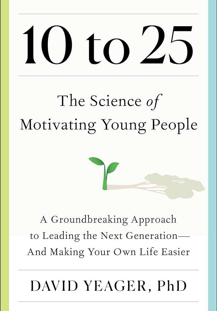 Book cover for "10 to 25" 