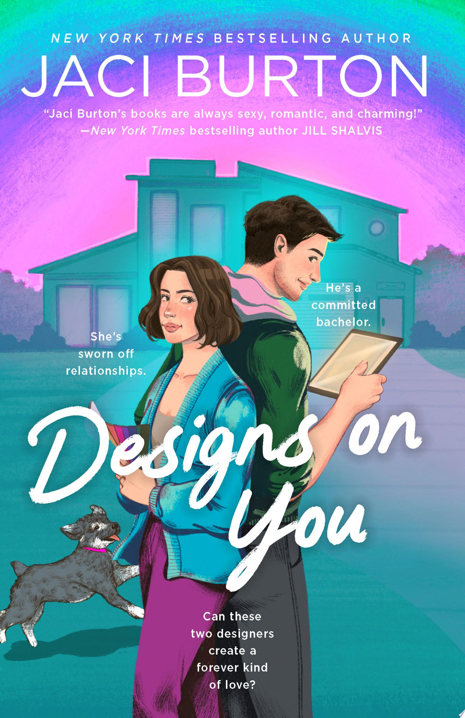 Book cover for "Designs on You"