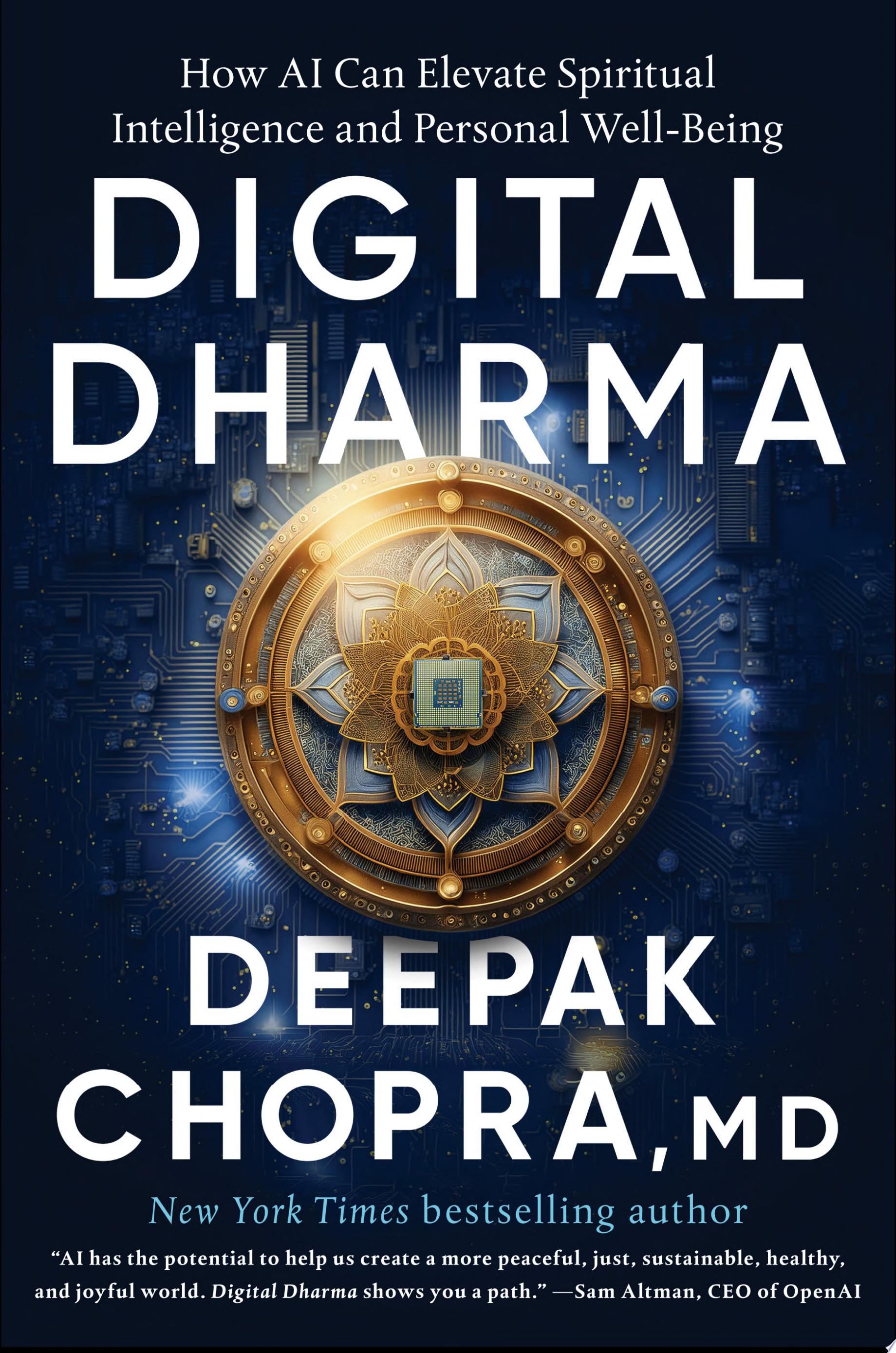 Book cover for "Digital Dharma"