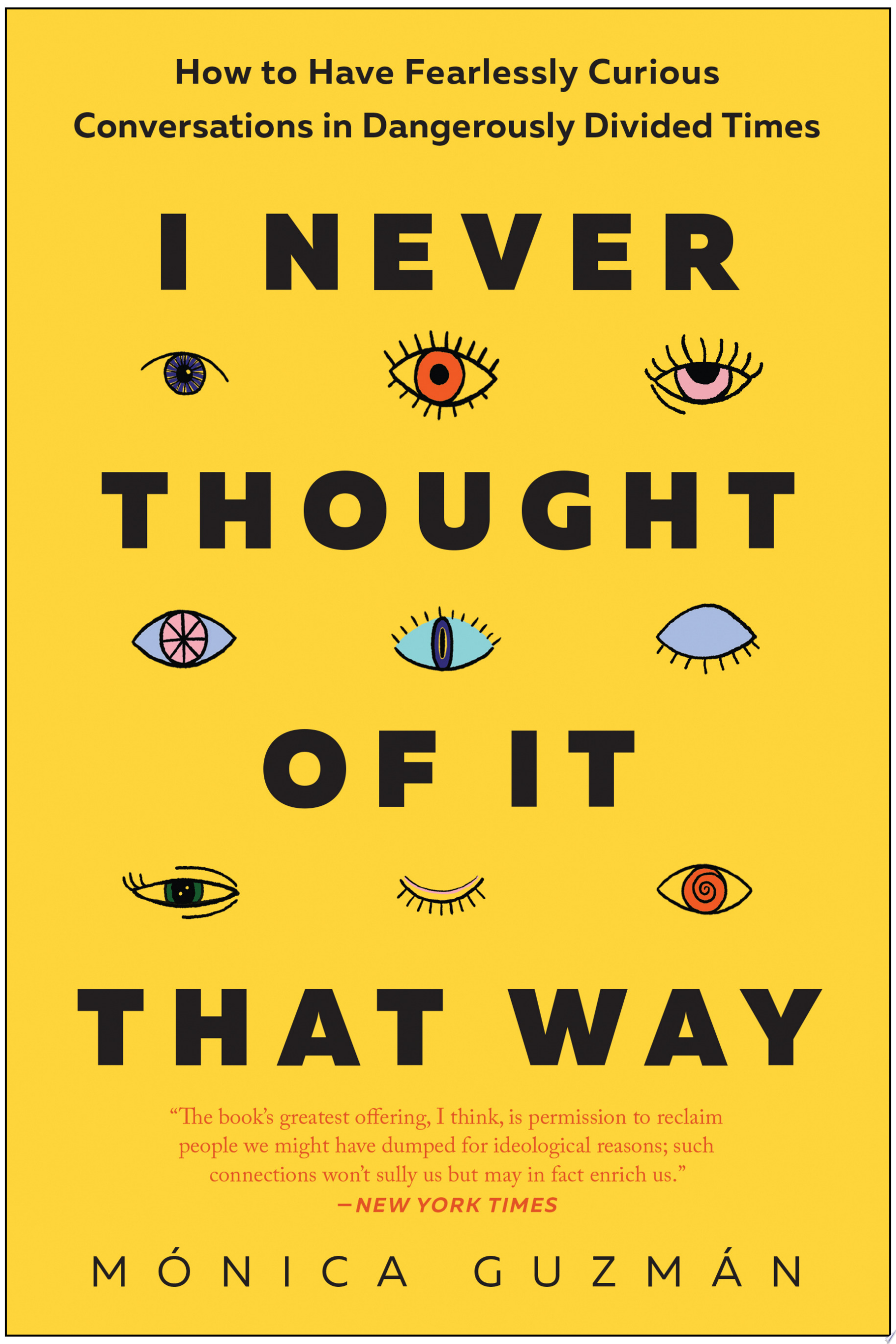 Book cover for "I Never Thought of It That Way"