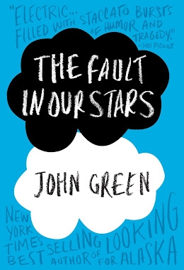 Book cover for "The Fault in Our Stars" by John Green