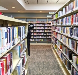 A skeleton hiding in the Cromaine shelves. 