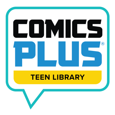 Comics Plus: Teen Library logo