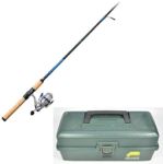 Teen adult fishing pole kit