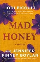 Title of book over yellow background surrounded by purple flowers with authors' names above and below