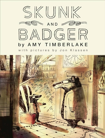 Cover of Skunk and Badger book. 