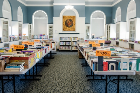 Used Book Sale in the community room