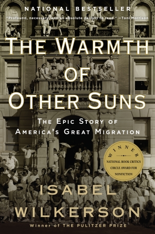 Cover of book, a photograph of people on the porch and balconies of a building