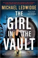 Woman facing away standing in front of open vault behind title, author above