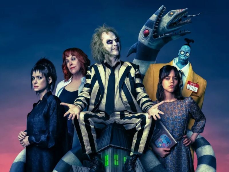 Characters from Beetlejuice Beetlejuice. 