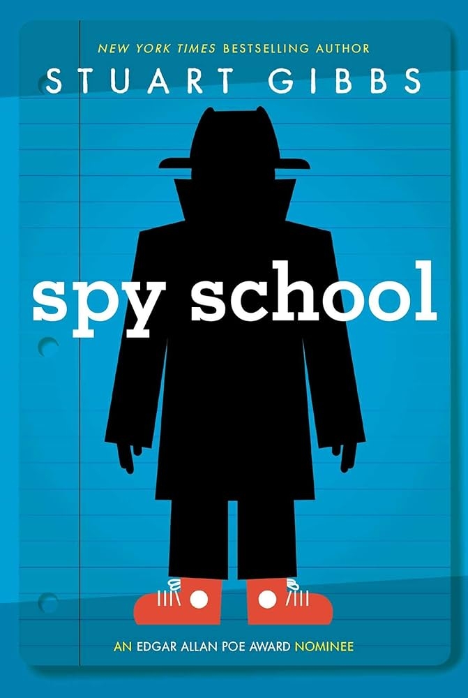 Book cover for Spy School by Stuart Gibbs. 