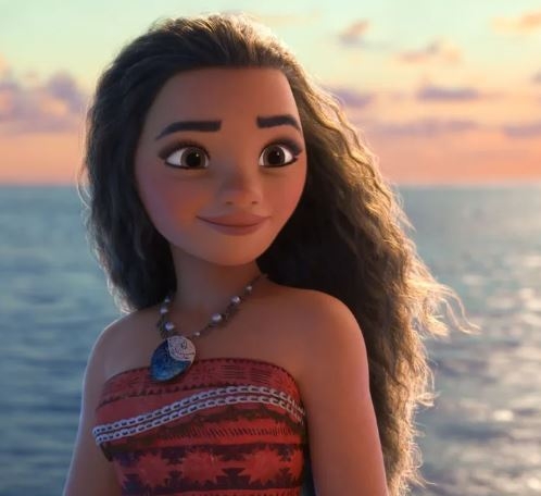 A still from the film Moana. 